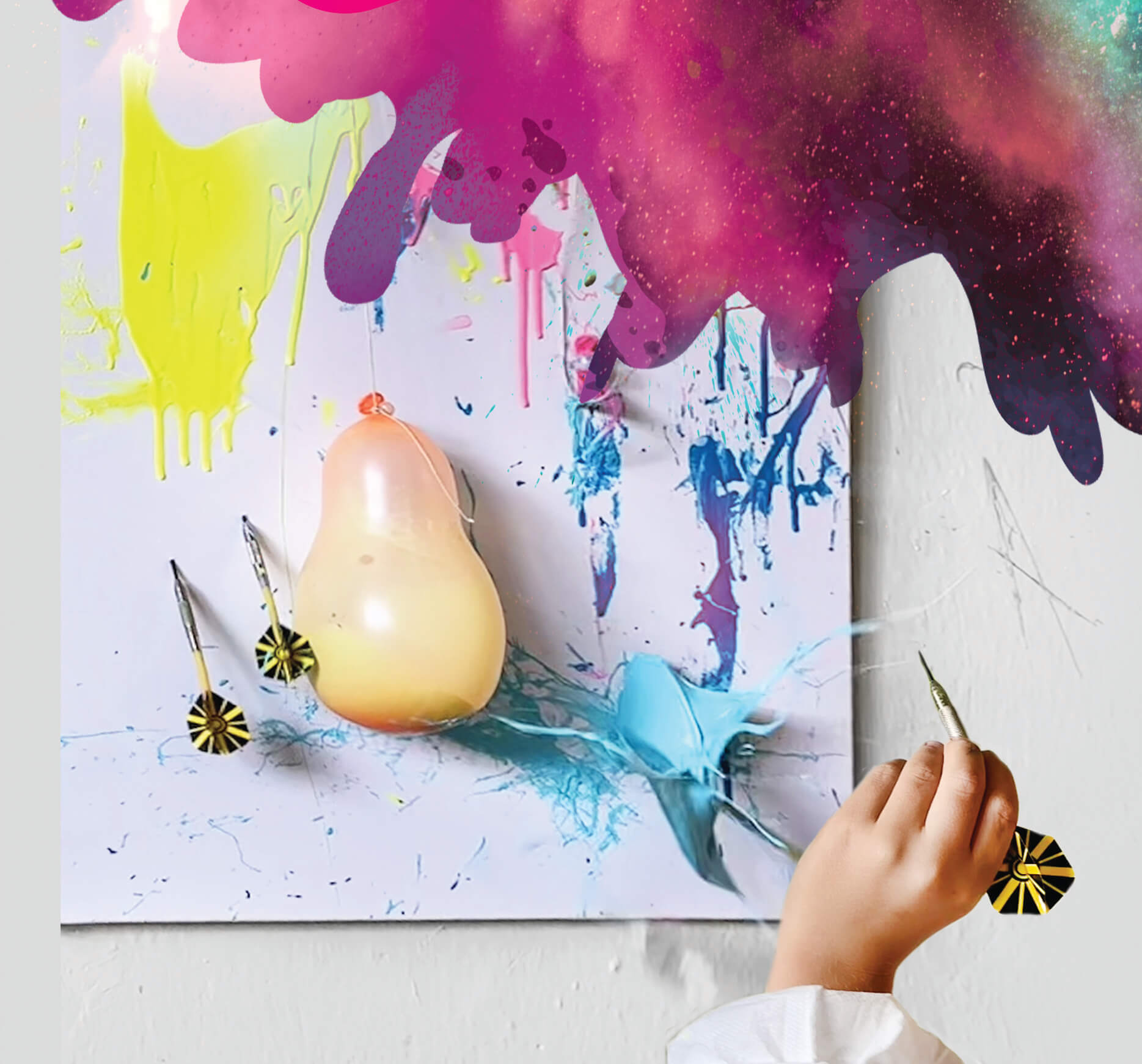 Splash Art – šplechnutie farby